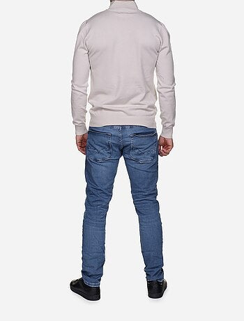Maglione con collo alto e cerniera - Kenzarro