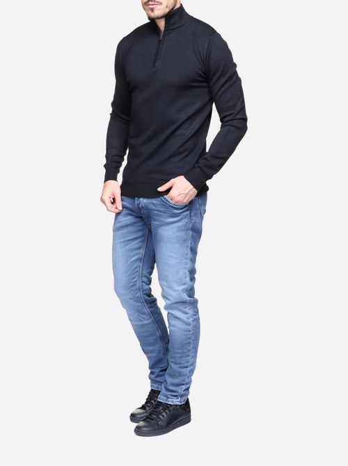Maglione con collo alto e cerniera - kenzarro - Kiabi Maglione con collo alto e cerniera - kenzarro - Kiabi