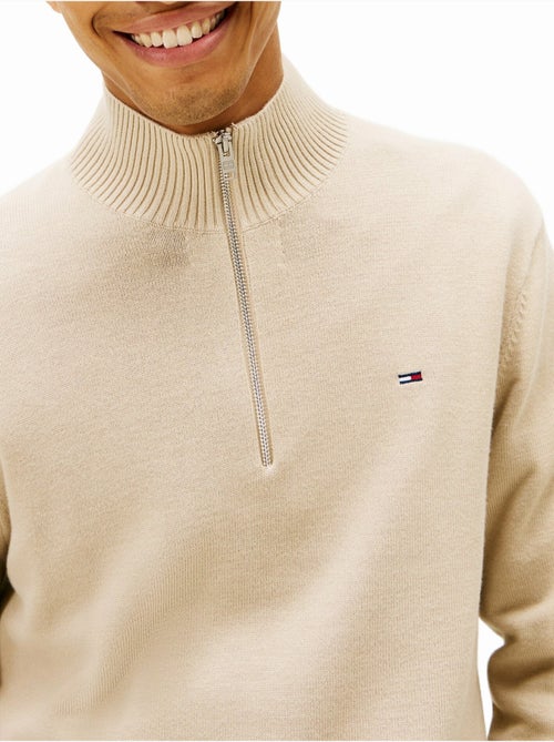Maglione con collo alto e cerniera - Tommy jeans - Kiabi Maglione con collo alto e cerniera - Tommy jeans - Kiabi