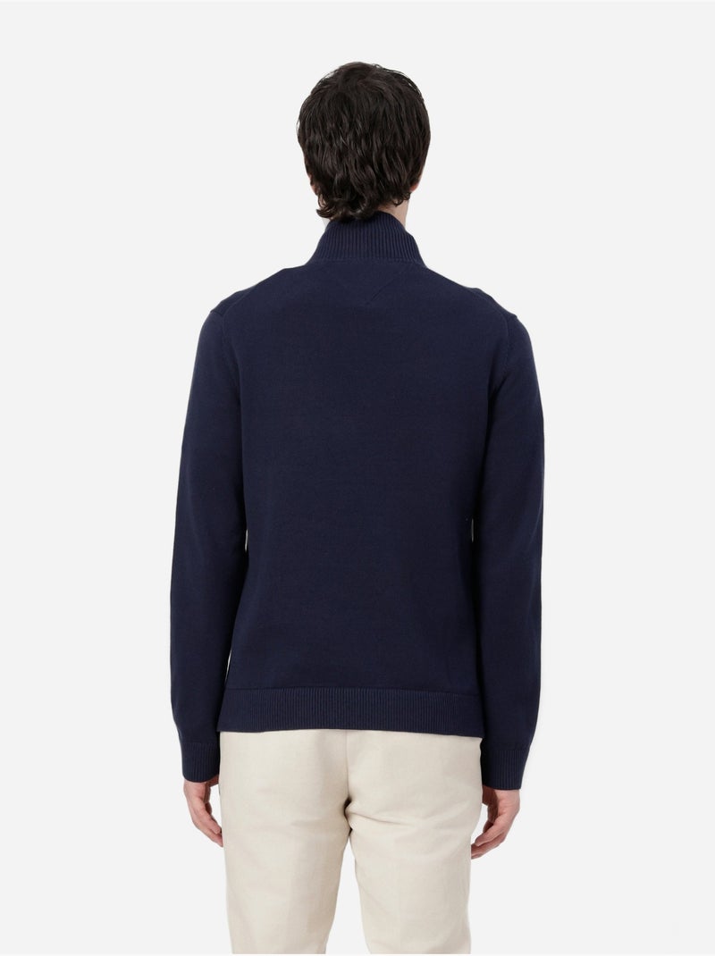 Maglione con collo alto e cerniera - Tommy jeans Blu - Kiabi