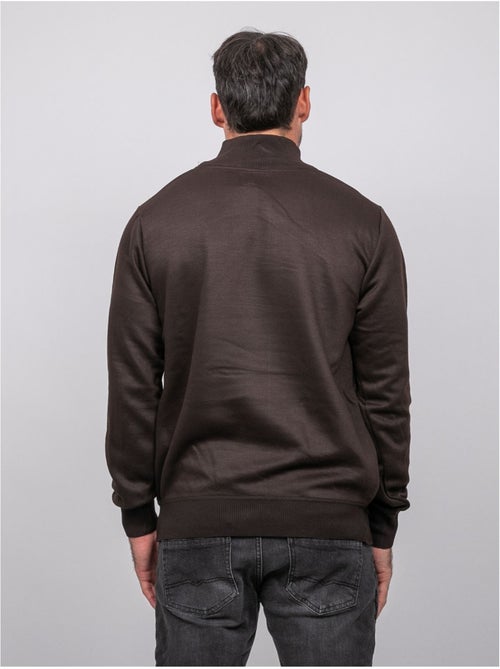 Maglione con collo alto e zip larko - Kiabi Maglione con collo alto e zip larko - Kiabi