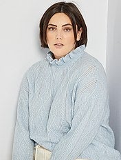 Stella musicale noi maglione blu elettrico bershka - batayon24.com