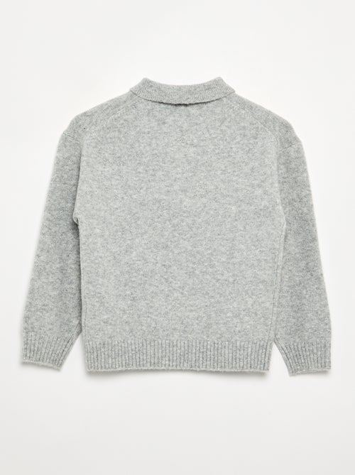 Maglione con collo polo - Kiabi Maglione con collo polo - Kiabi