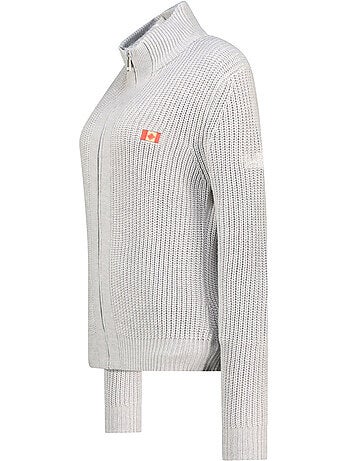 Maglione con collo zip flexibleak – canadian peak