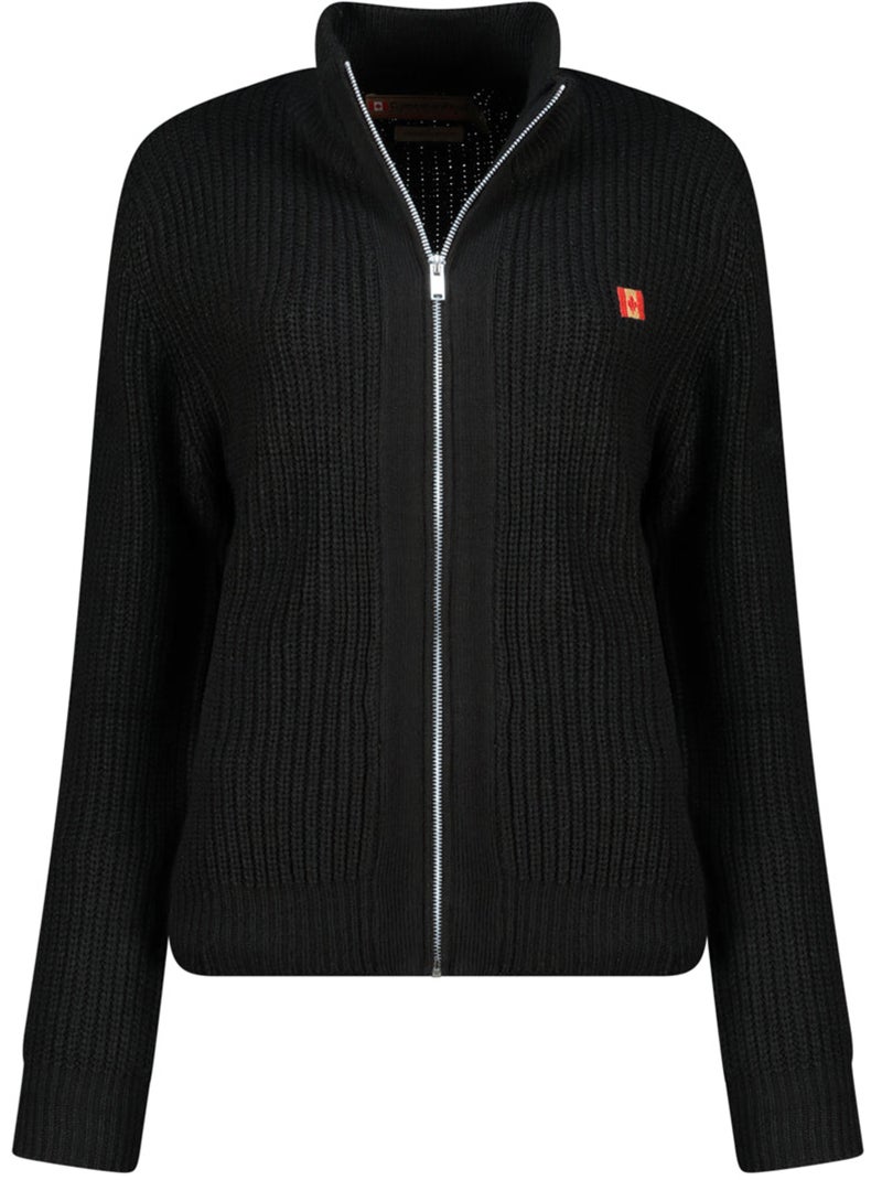 Maglione con collo zip flexibleak – canadian peak Nero - Kiabi