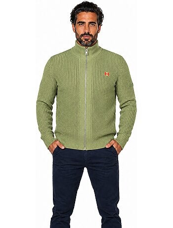 Maglione con collo zip flexibleak – canadian peak