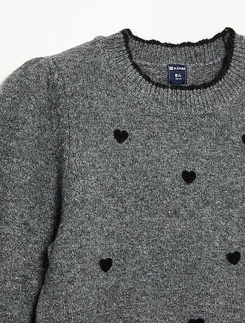 Maglione con \'Cuori\' davanti