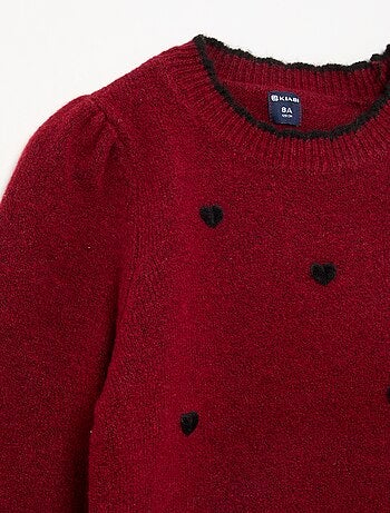 Maglione con \'Cuori\' davanti