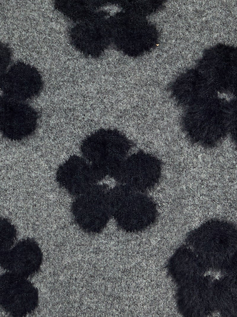Maglione con decorazioni all over Grigio - Kiabi