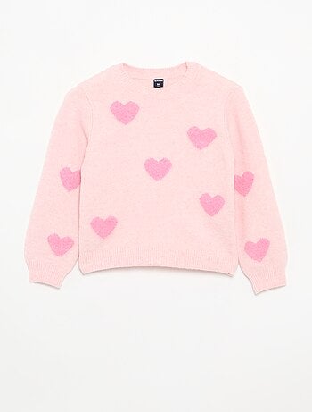 Maglione con decorazioni all over