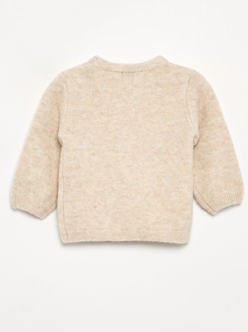 Maglione con fiocco grande in pizzo - Kiabi