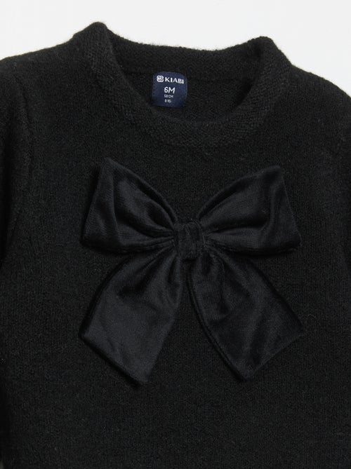 Maglione con grande fiocco fantasia - Kiabi Maglione con grande fiocco fantasia - Kiabi