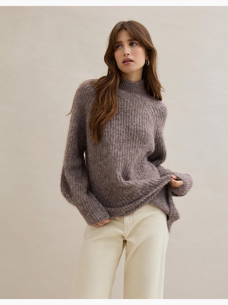 Maglione con lana, MO Fashion Beige - Kiabi
