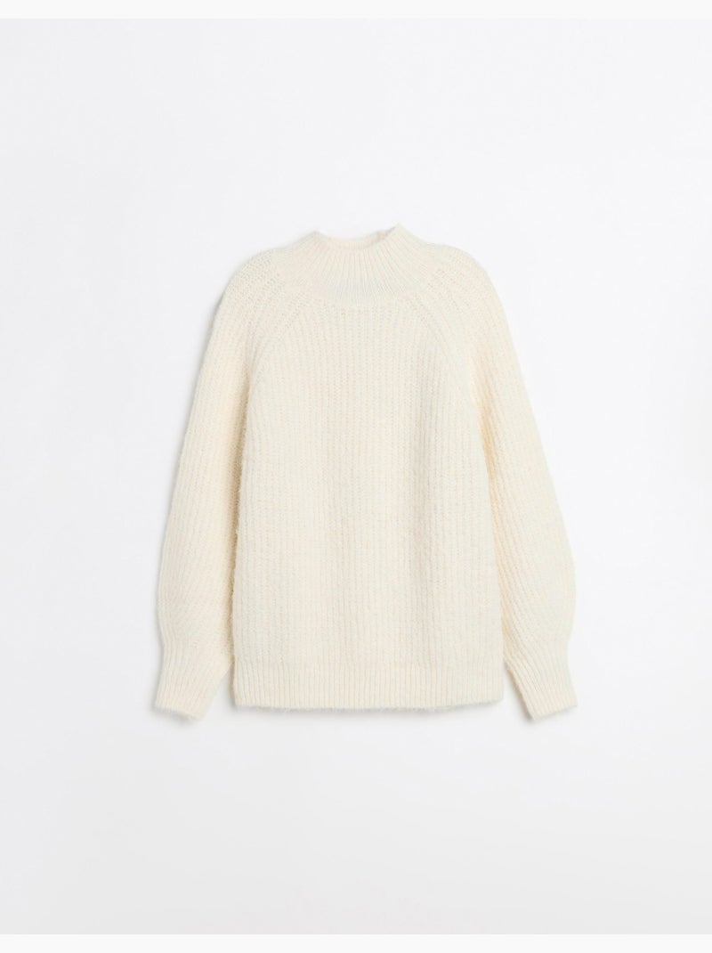 Maglione con lana, MO Fashion Ecru - Kiabi