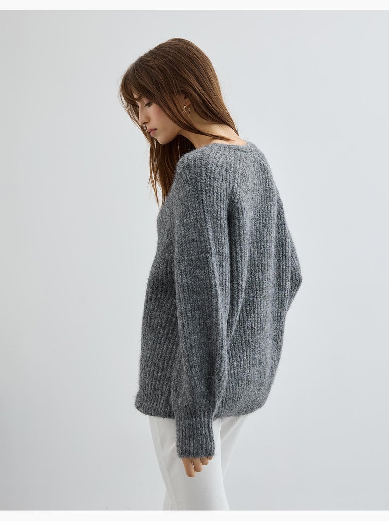 Maglione con lana, MO Fashion Grigio - Kiabi