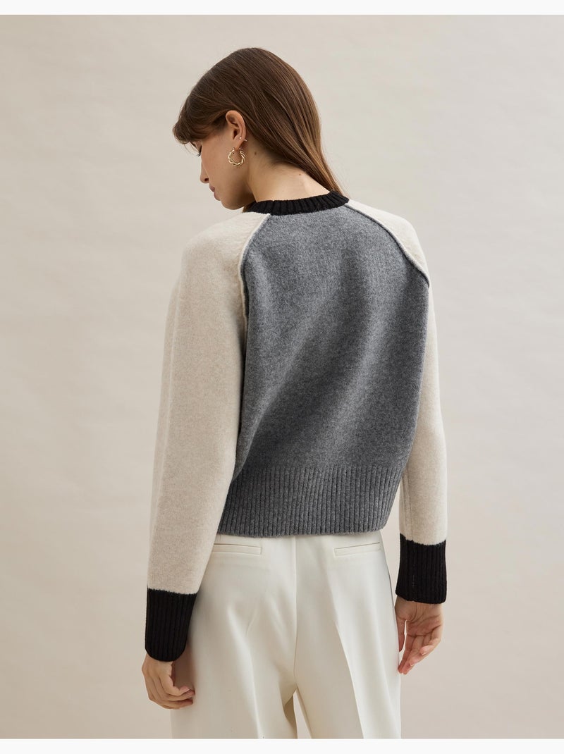 Maglione con lana, MO Fashion Grigio - Kiabi