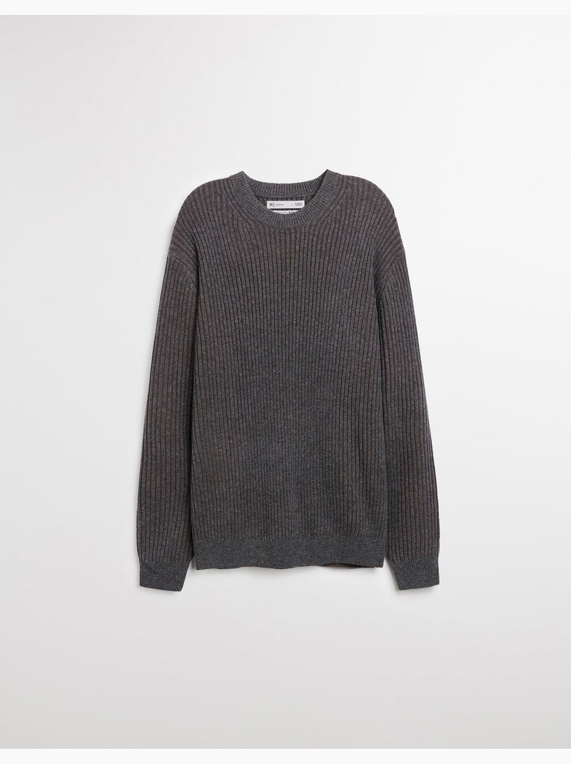Maglione con lana, MO Fashion Marrone - Kiabi