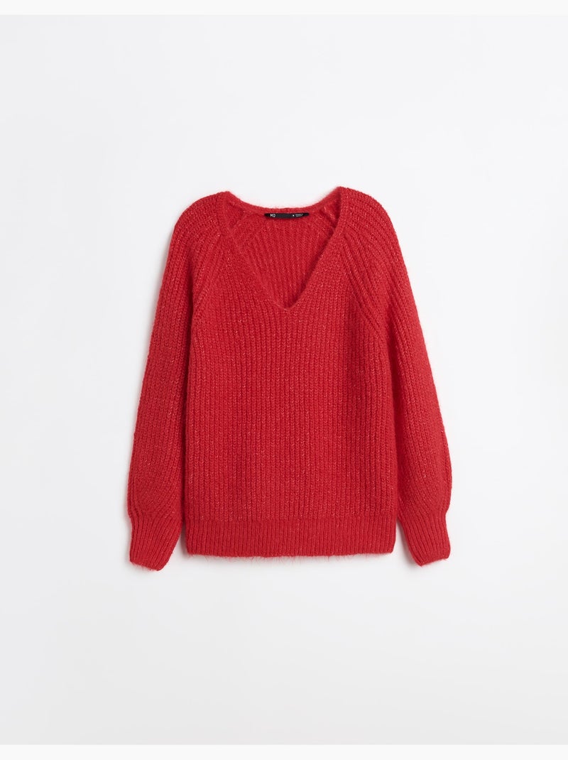 Maglione con lana, MO Fashion Rosso - Kiabi