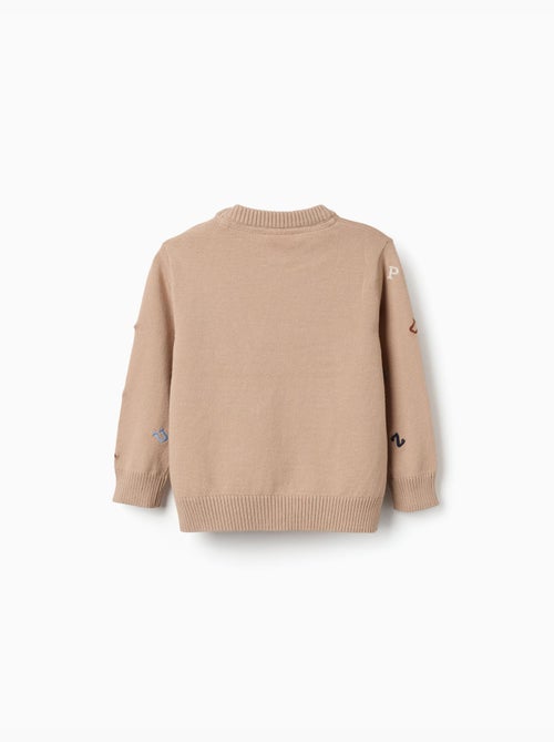 Maglione con lettere ricamate - Kiabi