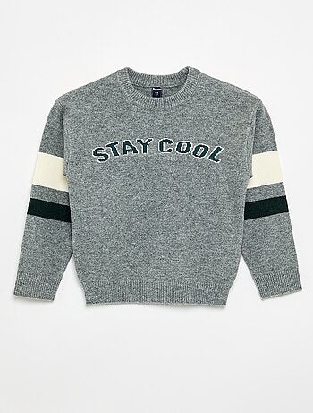 Maglione con messaggio