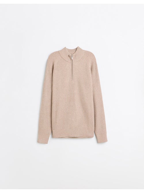 Maglione con mezza cerniera, mo fashion - Kiabi Maglione con mezza cerniera, mo fashion - Kiabi