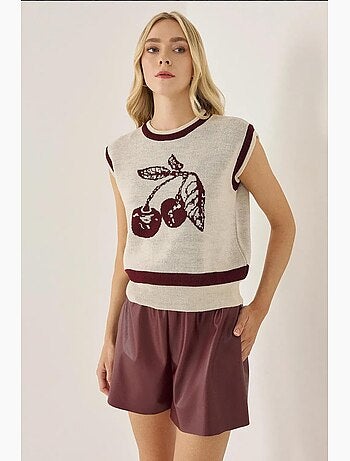 Maglione con motivo ciliegia hiccup