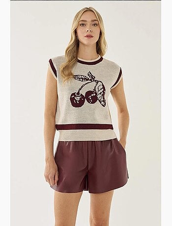 Maglione con motivo ciliegia hiccup