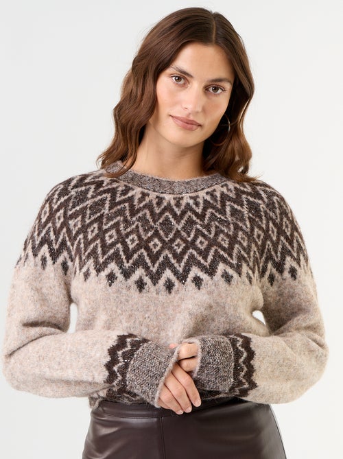 Maglione con motivo 'Natale' - Kiabi