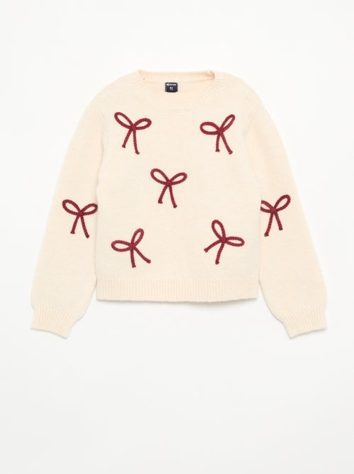 Maglione con nodi in corda - Kiabi Maglione con nodi in corda - Kiabi