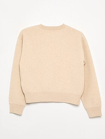 Maglione con perle