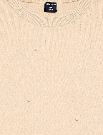 Maglione con perle