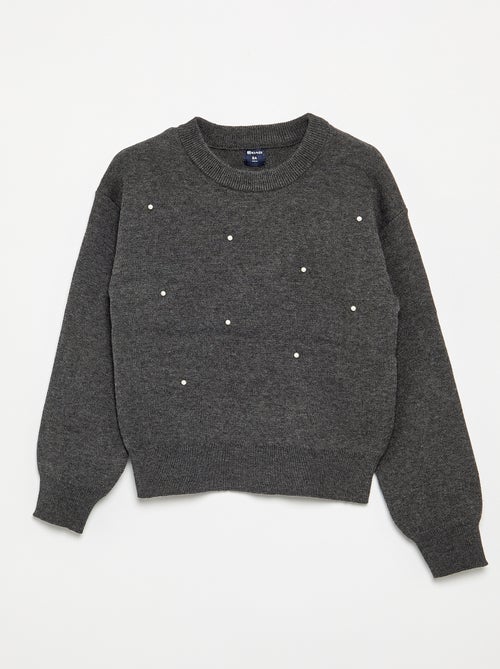 Maglione con perle - Kiabi
