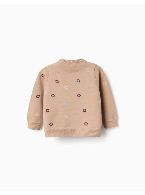 Maglione con piastrelle ricamate - Kiabi
