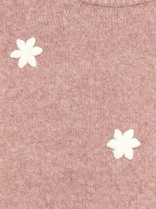 Maglione con ricami floreali - Kiabi