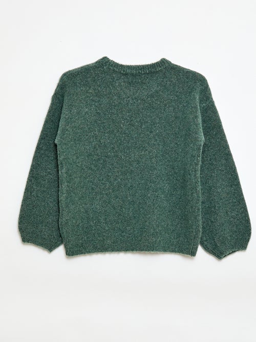 Maglione con ricami floreali - Kiabi