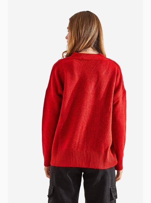 Maglione con scollo a v e maniche lunghe lucci - Kiabi Maglione con scollo a v e maniche lunghe lucci - Kiabi