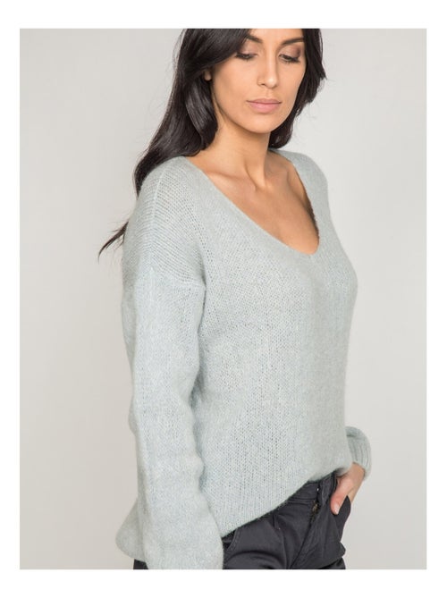 Maglione con scollo a V KYO - Kiabi