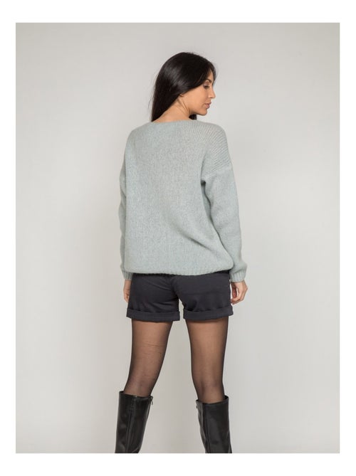 Maglione con scollo a V KYO - Kiabi