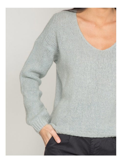 Maglione con scollo a V KYO - Kiabi
