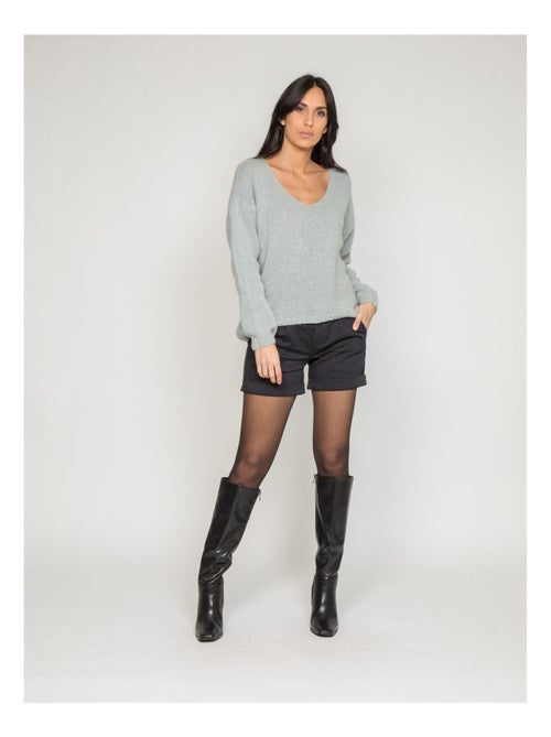 Maglione con scollo a V KYO - Kiabi