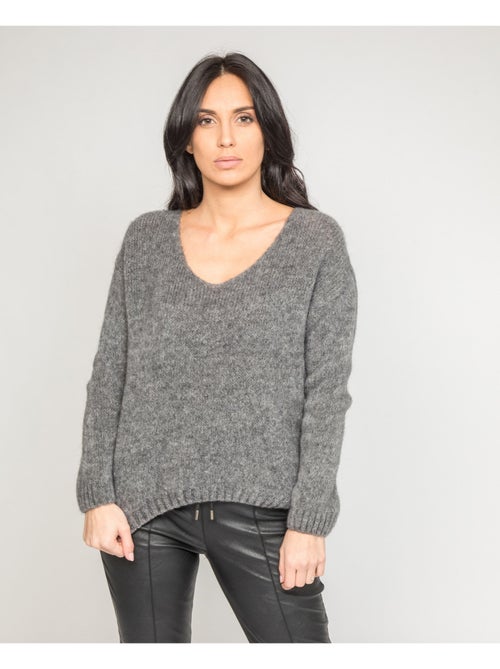 Maglione con scollo a V KYO - Kiabi