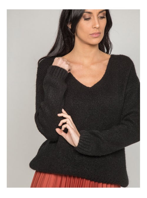 Maglione con scollo a V KYO - Kiabi
