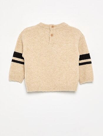 Maglione con stampa cane