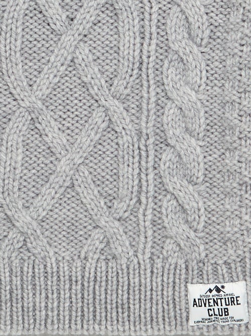 Maglione con trecce - Kiabi