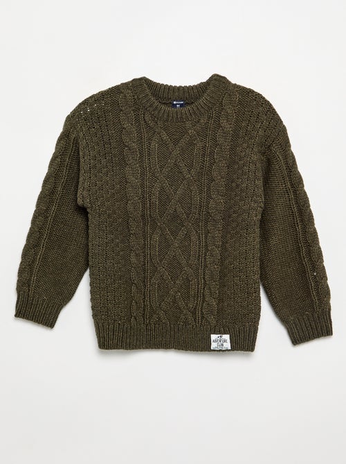 Maglione con trecce - Kiabi Maglione con trecce - Kiabi