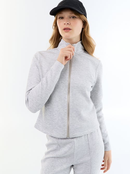 Maglione con zip e collo alto - Kiabi
