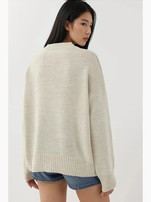 Maglione cozy con girocollo hiccup - Kiabi Maglione cozy con girocollo hiccup - Kiabi