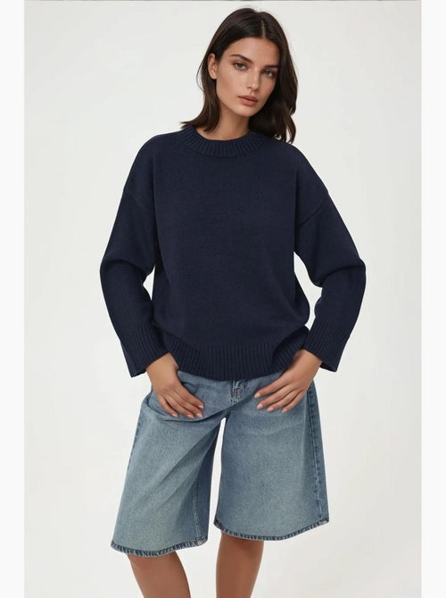 Maglione cozy con girocollo hiccup - Kiabi Maglione cozy con girocollo hiccup - Kiabi