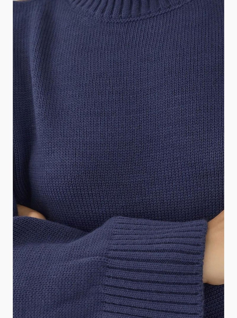 Maglione cozy con girocollo hiccup Blu notte - Kiabi