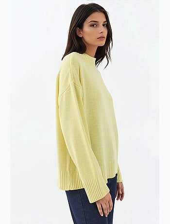 Maglione cozy con girocollo hiccup